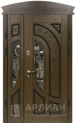 Фото «Арочная металлическая дверь нестандартного размера №13»